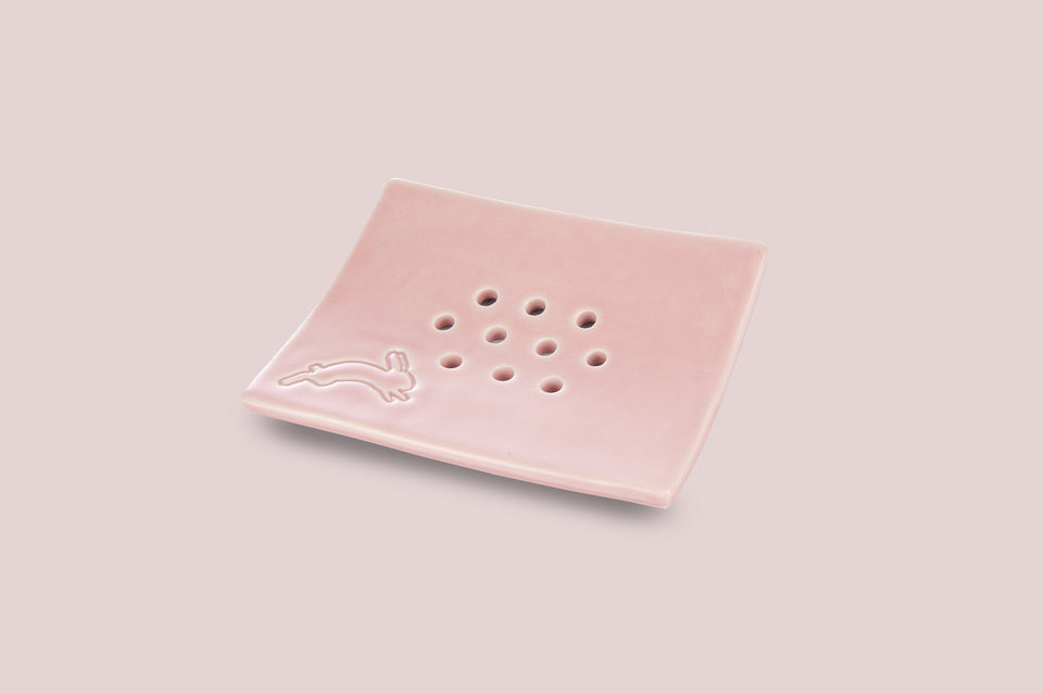 White Porcelain Clay Soap Dishes