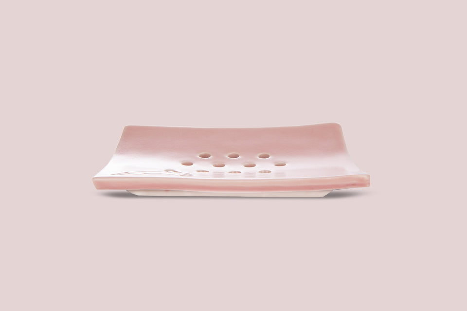 Pretty In Pink Soapdish - Limited Edition - RabbitRabbit NZ