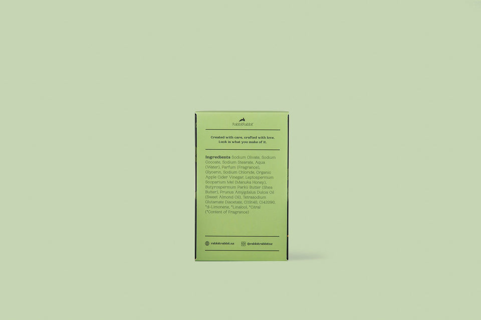 Lime, Basil and Mandarin Body Bar - RabbitRabbit NZ