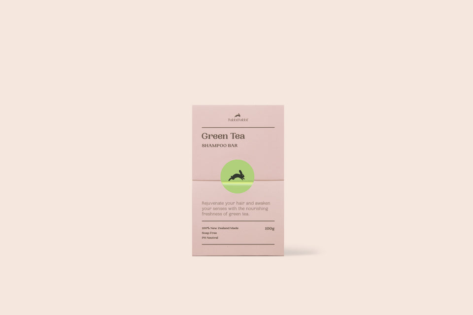 Green Tea Shampoo Bar - RabbitRabbit NZ
